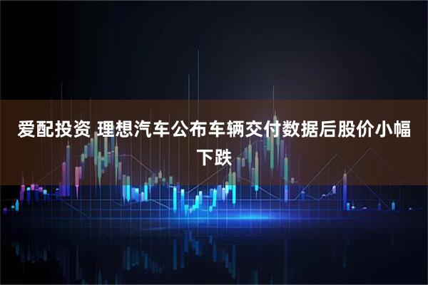 爱配投资 理想汽车公布车辆交付数据后股价小幅下跌